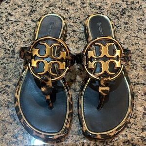 Tory Burch Miller leopard print